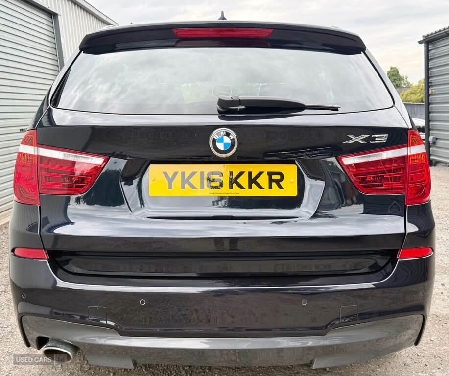 BMW X3 Xdrive20d M Sport Step Black #4