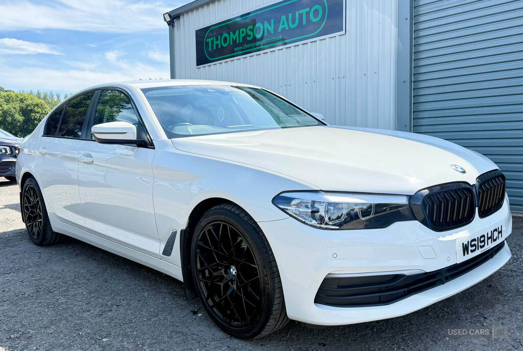 BMW 5 Series 520D Se White