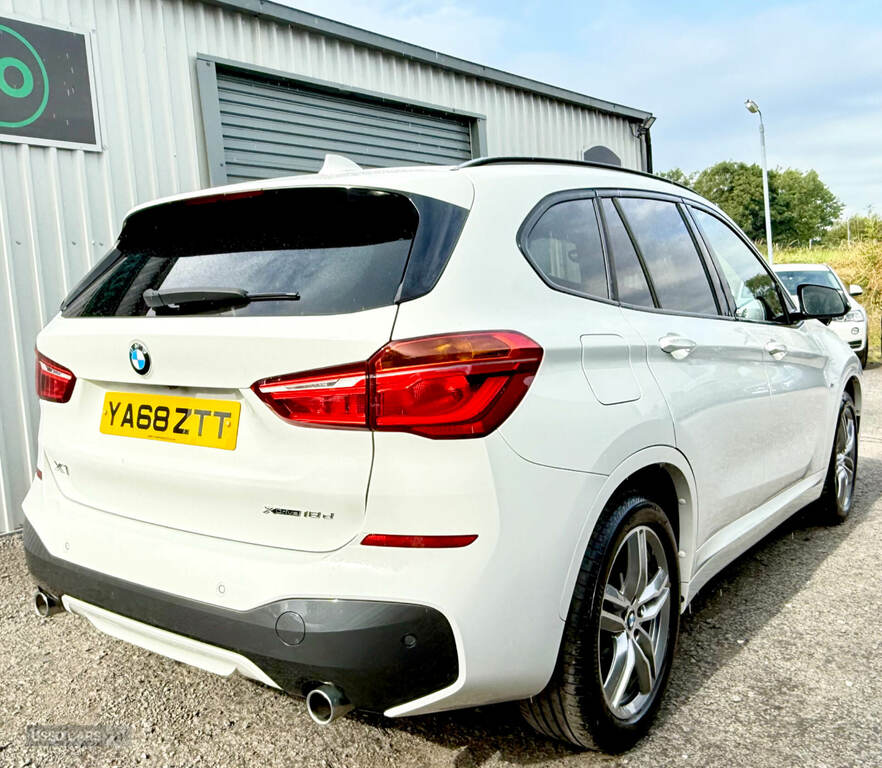 BMW X1 Xdrive 18D M Sport White #3