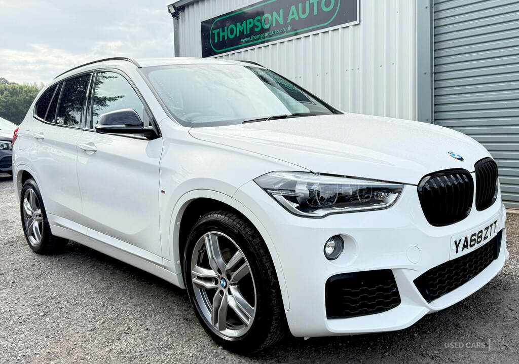 BMW X1 Xdrive 18D M Sport White