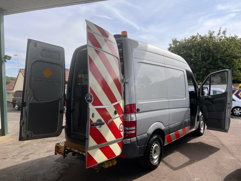 Mercedes-Benz Sprinter 2.1 313 Cdi Lwb Luton Van Tail Lift - Yellow Yellow #15