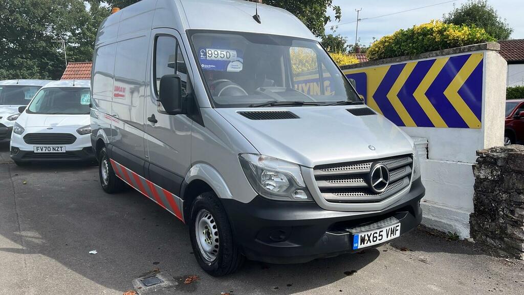 Mercedes-Benz Sprinter 2.1 313 Cdi Lwb Luton Van Tail Lift - Yellow Yellow #18