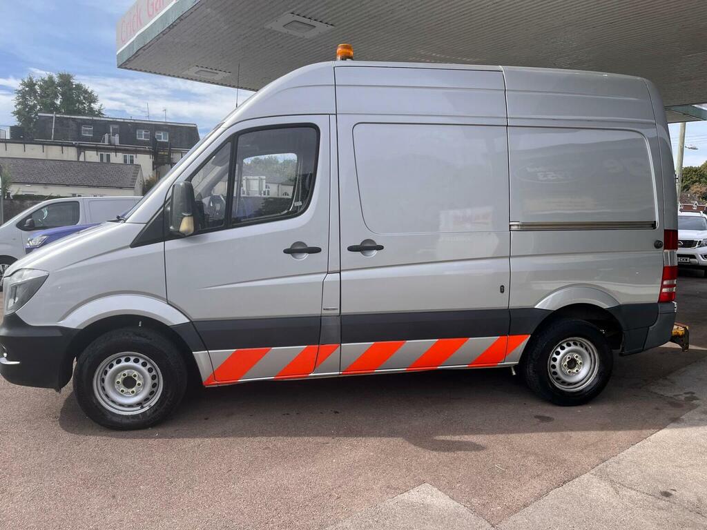 Mercedes-Benz Sprinter 2.1 313 Cdi Blueefficiency Rwd L1 H3 Silver #4