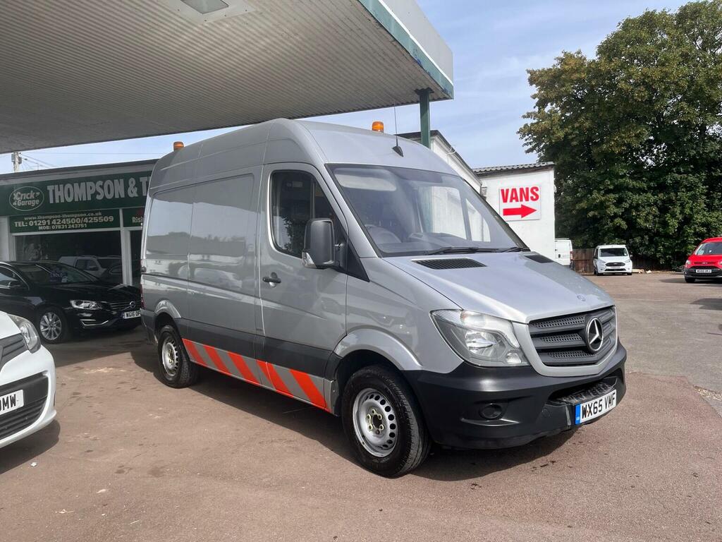 Mercedes-Benz Sprinter 2.1 313 Cdi Blueefficiency Rwd L1 H3 Silver #2