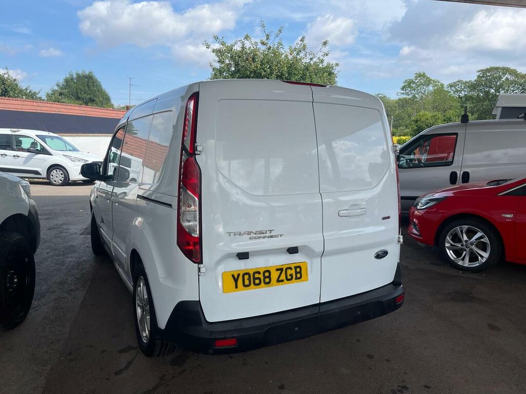 Ford Transit Connect Panel Van 1.5 200 Ecoblue Limited L1 Euro 6 Ss YO68ZGB White #6