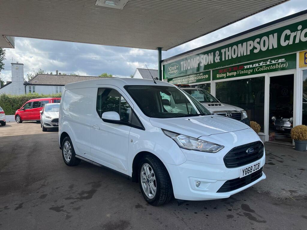 Ford Transit Connect Panel Van 1.5 200 Ecoblue Limited L1 Euro 6 Ss YO68ZGB White #2