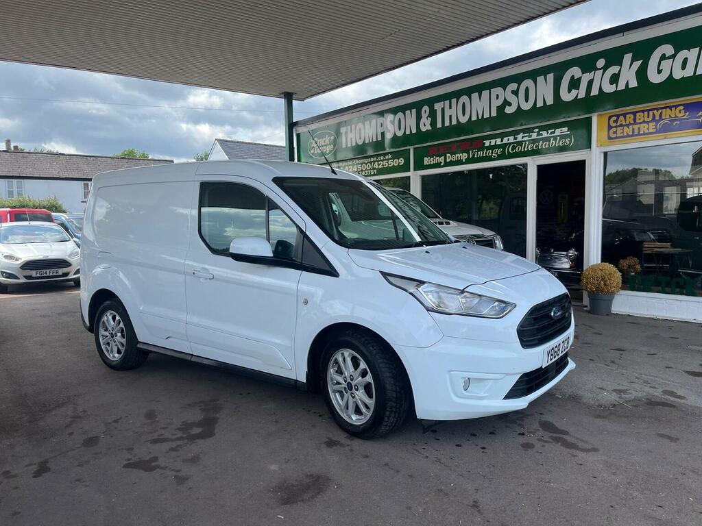 Ford Transit Connect Panel Van 1.5 200 Ecoblue Limited L1 Euro 6 Ss YO68ZGB White