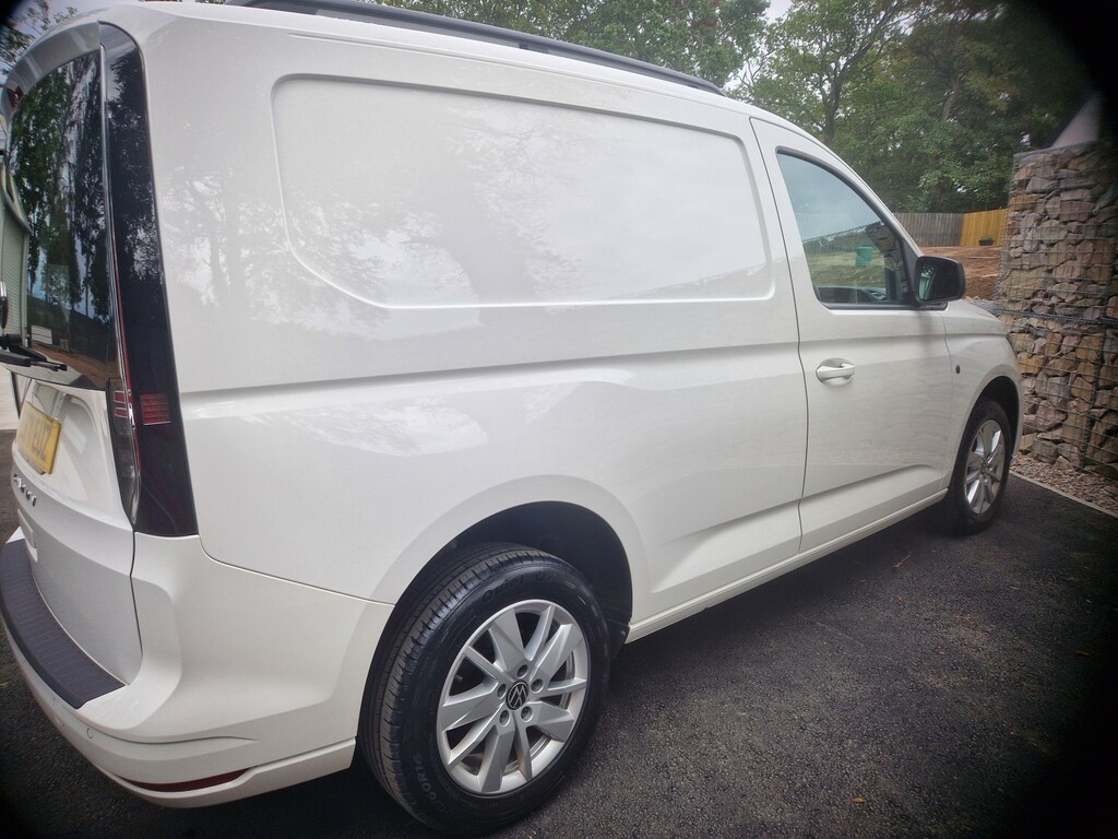 Volkswagen Caddy 2.0 Tdi C20 Commerce Pro White #4