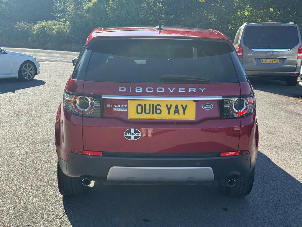 Land Rover Discovery Sport 2.0 Td4 Hse Luxury 4Wd Euro 6 Ss Red #5