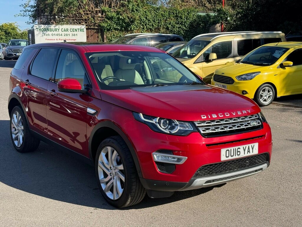 Land Rover Discovery Sport 2.0 Td4 Hse Luxury 4Wd Euro 6 Ss Red