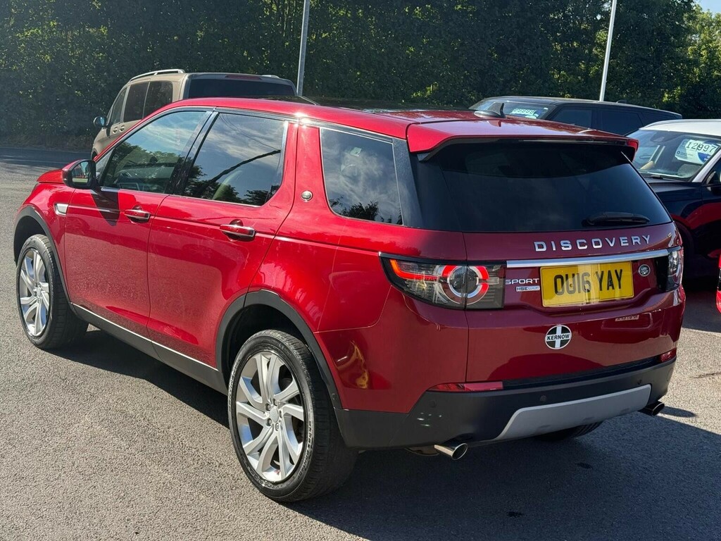 Land Rover Discovery Sport 2.0 Td4 Hse Luxury 4Wd Euro 6 Ss Red #4