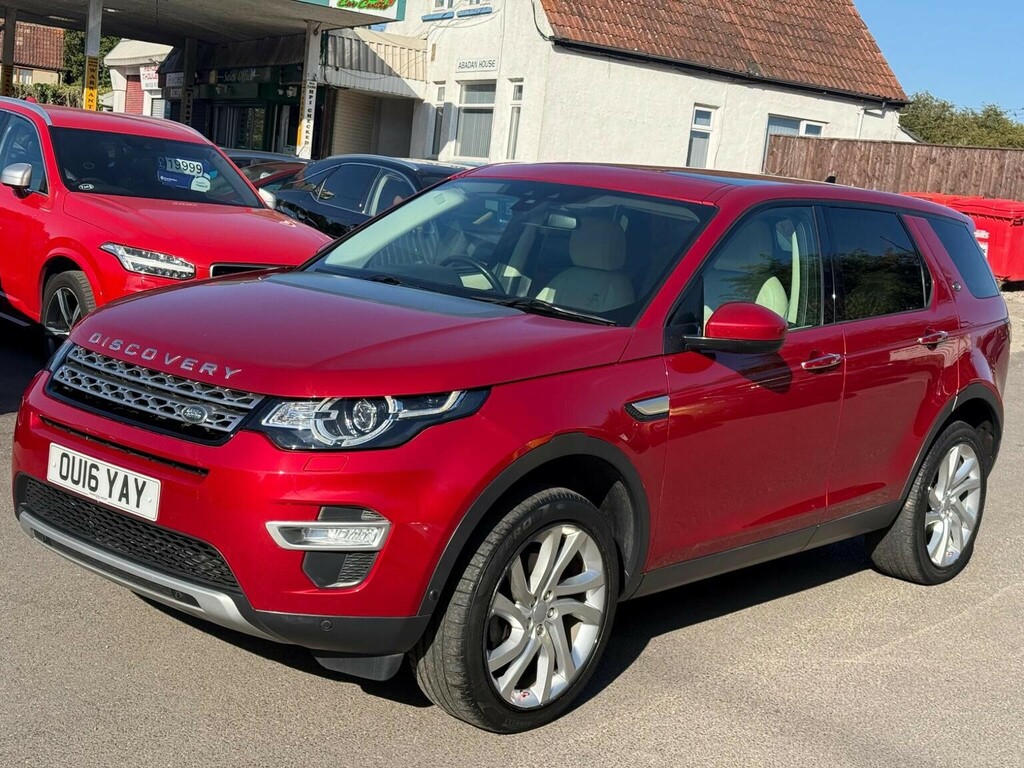 Land Rover Discovery Sport 2.0 Td4 Hse Luxury 4Wd Euro 6 Ss Red #3
