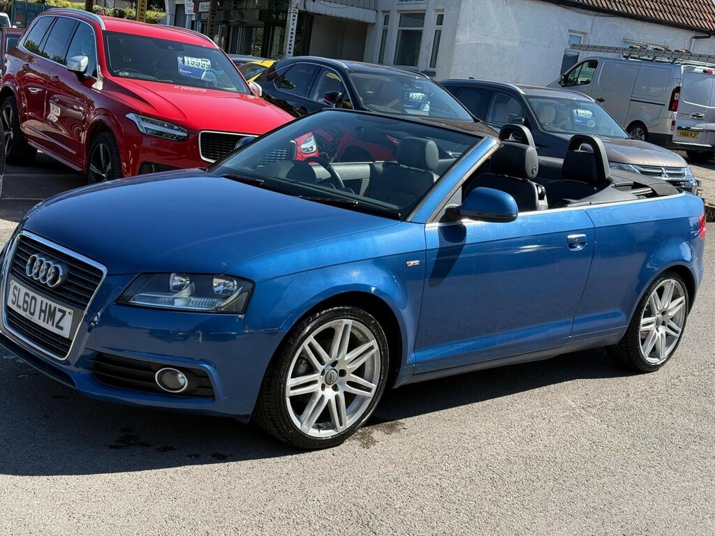 Audi A3 Cabriolet Cabriolet 2.0 Tdi Sport S Tronic Euro 5 Ss Blue #3