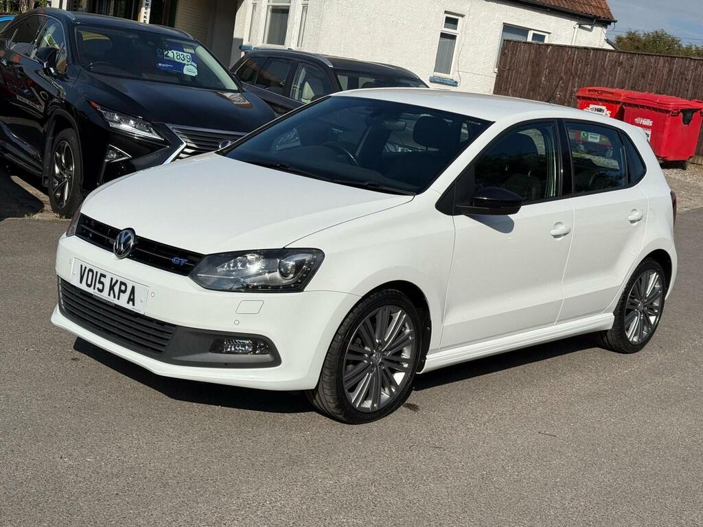 Volkswagen Polo 1.4 Tsi Bluemotion Tech Act Bluegt Dsg Euro 6 Ss VO15KPA White #3