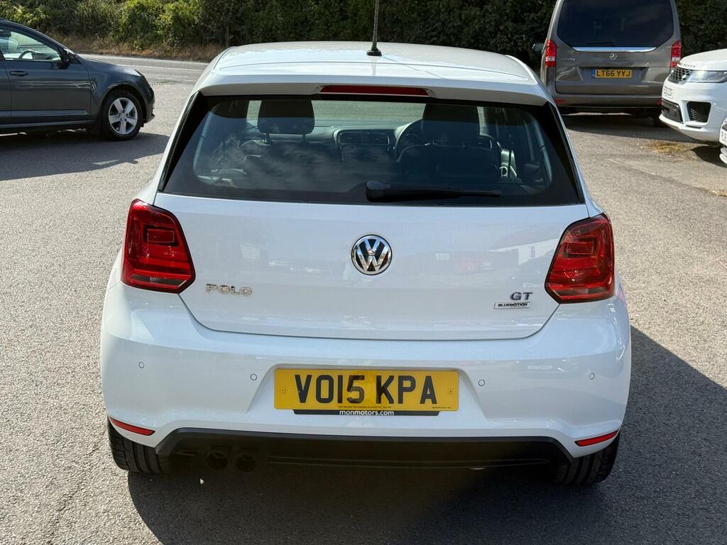 Volkswagen Polo 1.4 Tsi Bluemotion Tech Act Bluegt Dsg Euro 6 Ss VO15KPA White #5