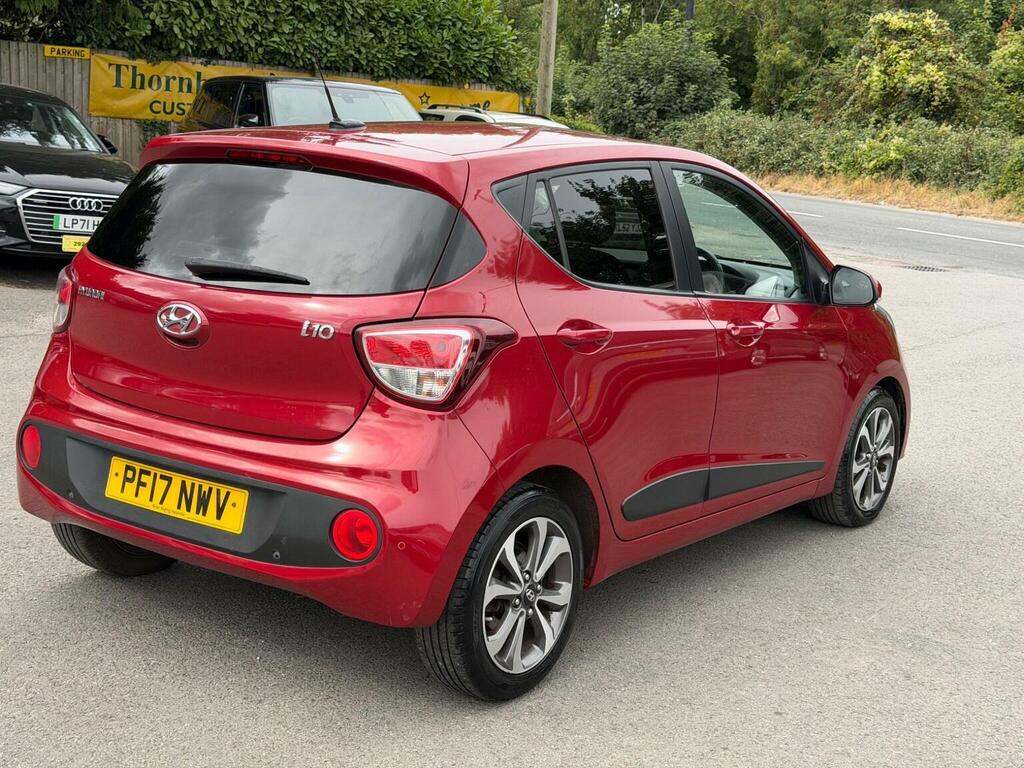 Hyundai I10 1.2 Premium Se Euro 6 PF17NWV Red #6
