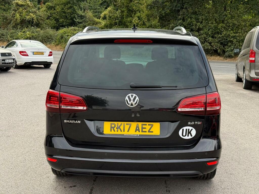 Volkswagen Sharan Mpv 2.0 Tdi Bluemotion Tech Sel Dsg Euro 6 Ss 5 RK17AEZ Black #5