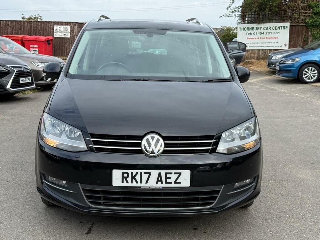 Volkswagen Sharan Mpv 2.0 Tdi Bluemotion Tech Sel Dsg Euro 6 Ss 5 RK17AEZ Black #2