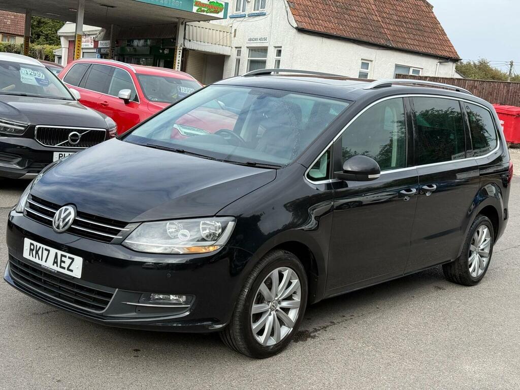 Volkswagen Sharan Mpv 2.0 Tdi Bluemotion Tech Sel Dsg Euro 6 Ss 5 RK17AEZ Black #3