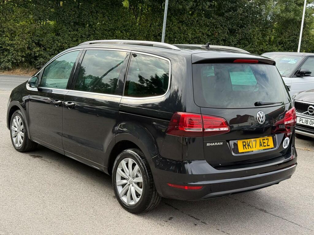Volkswagen Sharan Mpv 2.0 Tdi Bluemotion Tech Sel Dsg Euro 6 Ss 5 RK17AEZ Black #4