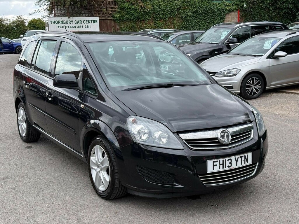 Vauxhall Zafira Mpv 1.6 16V Exclusiv Euro 5 201313 Black