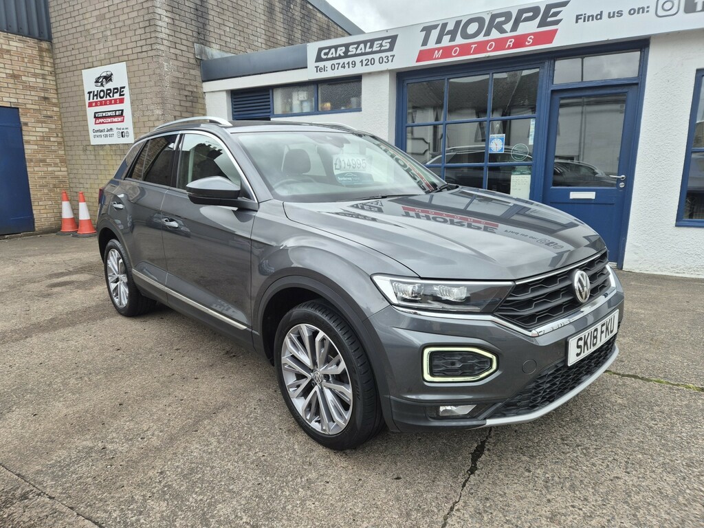 Volkswagen T-Roc 2.0 Tsi Sel 2018 Grey