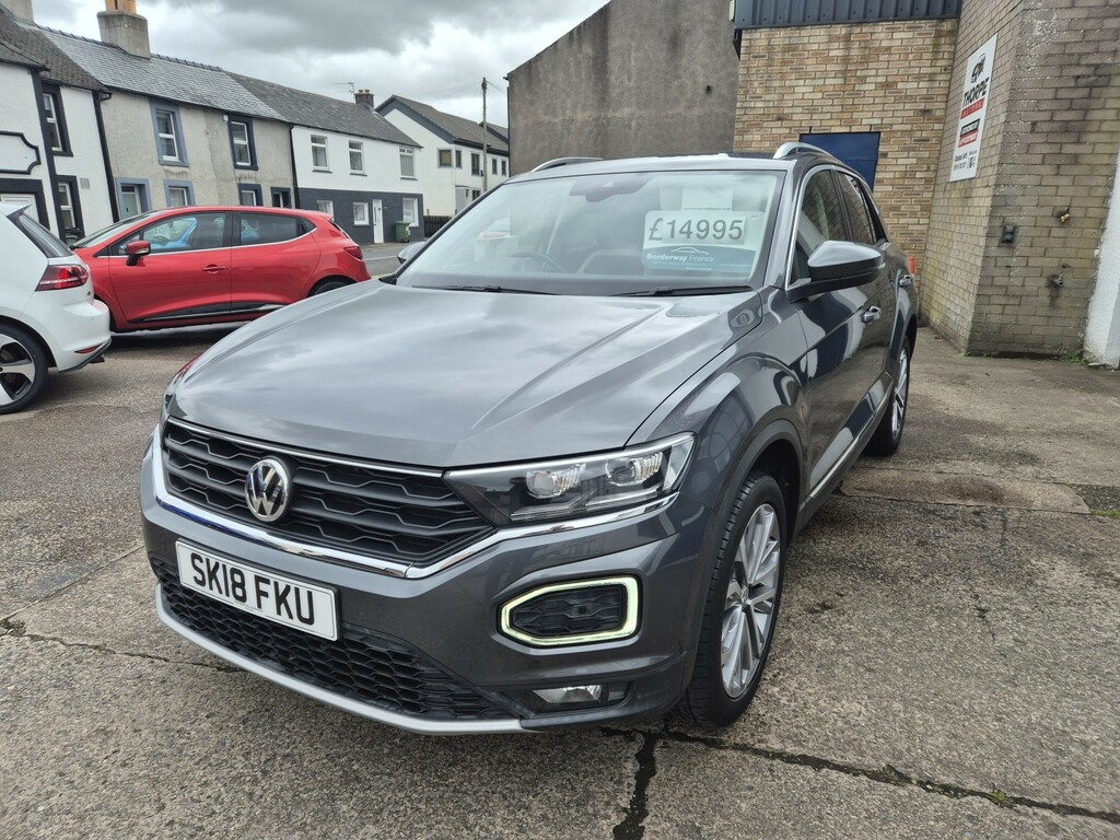 Volkswagen T-Roc 2.0 Tsi Sel 2018 SK18FKU Grey #3