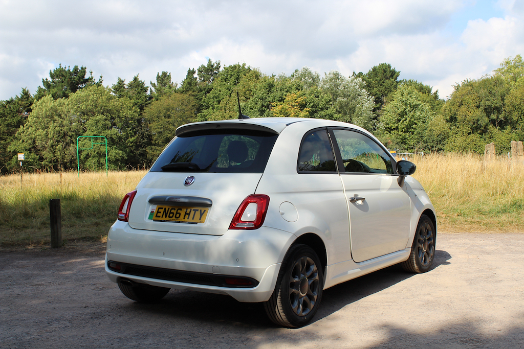 Fiat 500 S White #3