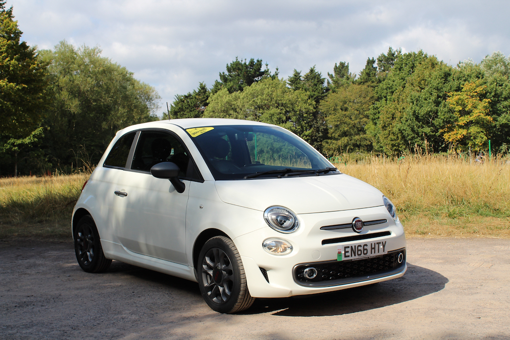 Fiat 500 S White