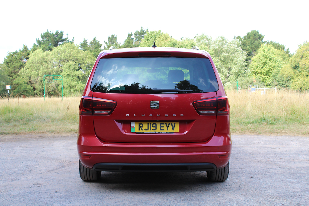 Seat Alhambra Tdi Xcellence Dsg Red #4