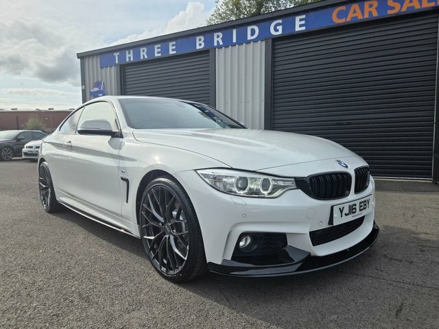 BMW 4 Series Gran Coupe 3.0 435D M Sport Coupe Xdrive Euro White #2