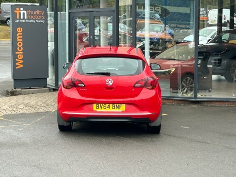 Vauxhall Astra Hatchback DV67UBM Red #4