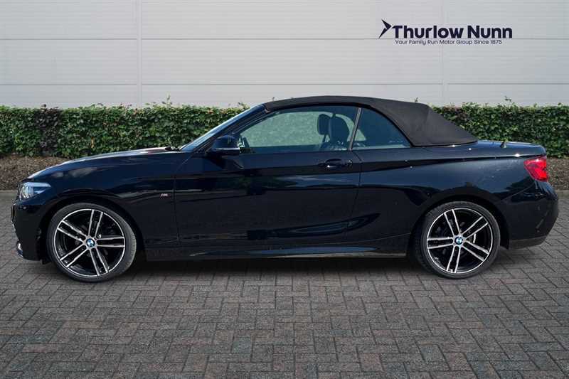 BMW 2 Series 2.0 218I M Sport Convertible Eur YB21NWK Black #6