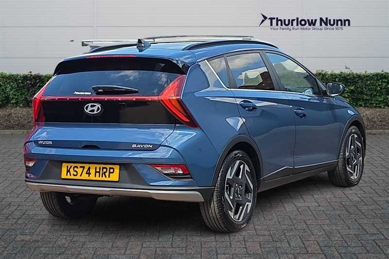 Hyundai Bayon 1.0 T-gdi Ultimate Suv Dct Euro 6 Ss KS74HRP Blue #3