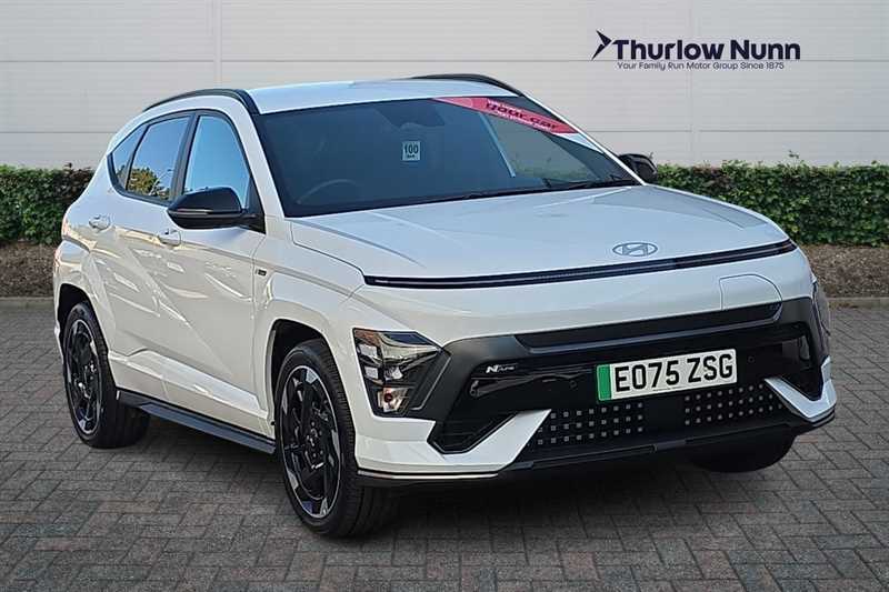 Hyundai Kona 65.4Kwh N Line Suv 218 Ps EO75ZSG White
