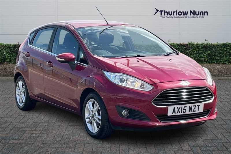 Ford Fiesta 1.0T Ecoboost Zetec Hatchback Powershif Red