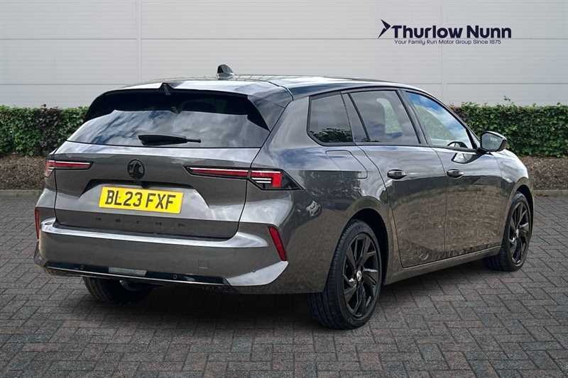 Vauxhall Astra 1.2 Turbo Gs Sports Tourer Euro BL23FXF Grey #3