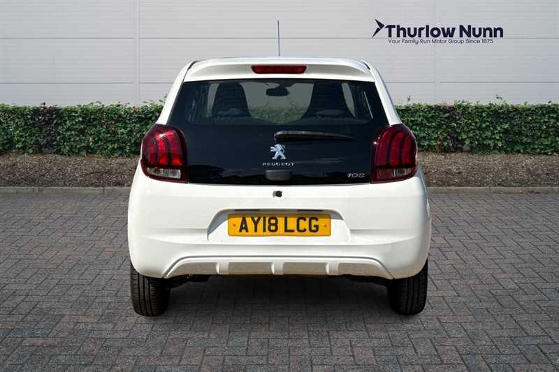 Peugeot 108 1.0 Active Hatchback Euro 6 68 AY18LCG White #4