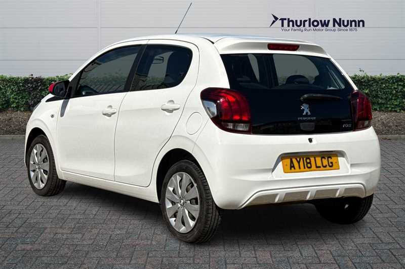 Peugeot 108 1.0 Active Hatchback Euro 6 68 AY18LCG White #5