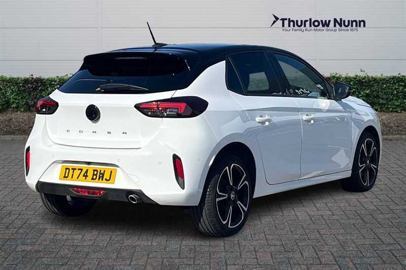 Vauxhall Corsa 1.2 Turbo Gs Hatchback Euro 6 S DT74BWJ White #3