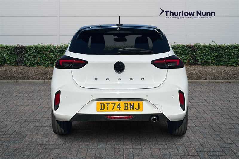 Vauxhall Corsa 1.2 Turbo Gs Hatchback Euro 6 S DT74BWJ White #4
