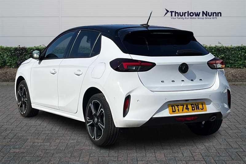 Vauxhall Corsa 1.2 Turbo Gs Hatchback Euro 6 S DT74BWJ White #5