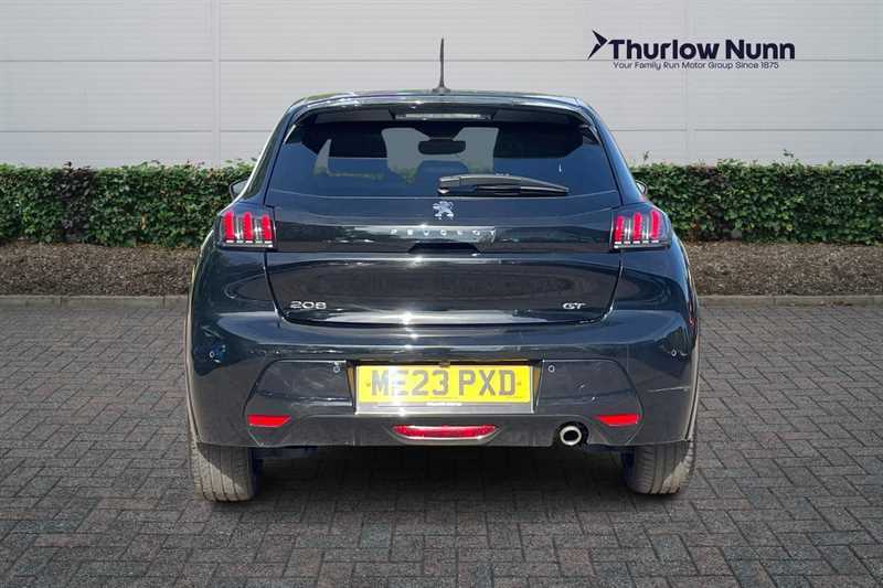 Peugeot 208 1.2 Puretech Gt Hatchback Euro 6 ME23PXD Black #4