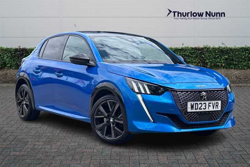 Peugeot 208 1.2 Puretech Gt Hatchback Eat Euro 6 S WD23FVR Blue
