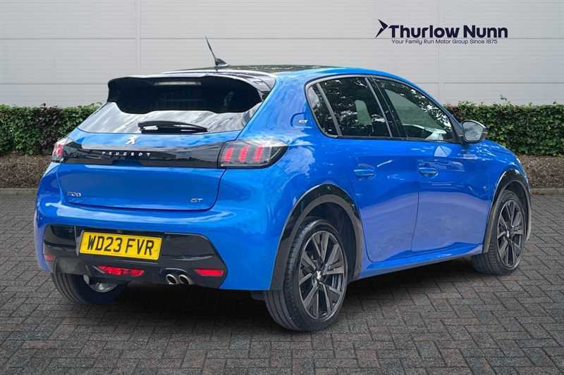 Peugeot 208 1.2 Puretech Gt Hatchback Eat Euro 6 S WD23FVR Blue #3