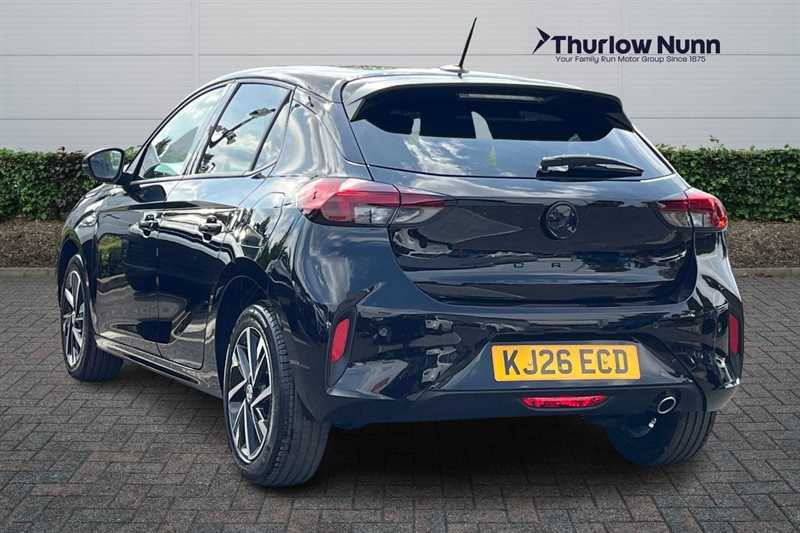 Vauxhall Corsa 1.2 Turbo Yes Hatchback Euro 6 KJ26ECD Black #5