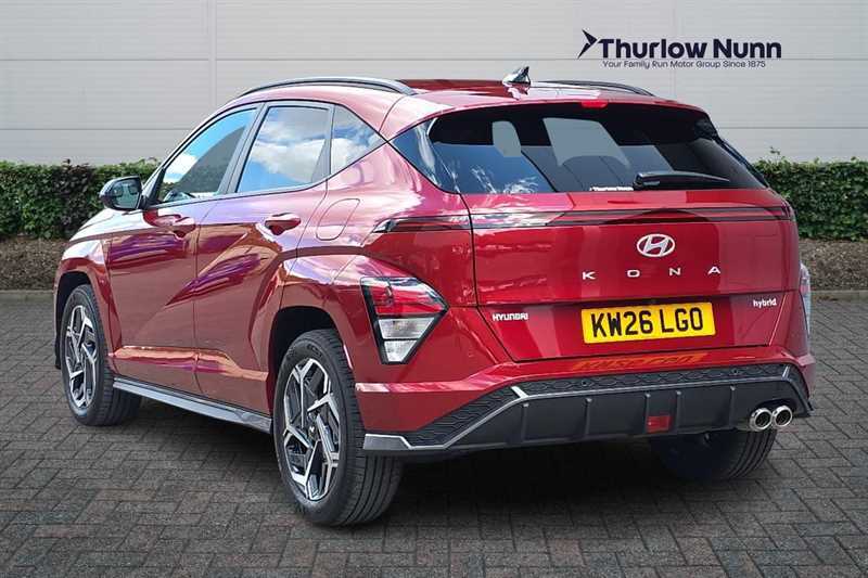 Hyundai Kona 1.6 H-gdi N Line Suv Hybrid Dct Euro 6 Red #5