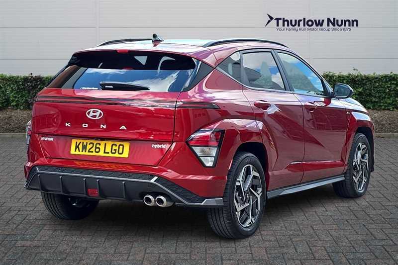 Hyundai Kona 1.6 H-gdi N Line Suv Hybrid Dct Euro 6 Red #3