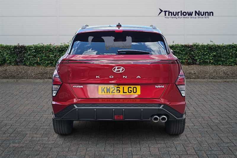 Hyundai Kona 1.6 H-gdi N Line Suv Hybrid Dct Euro 6 Red #4