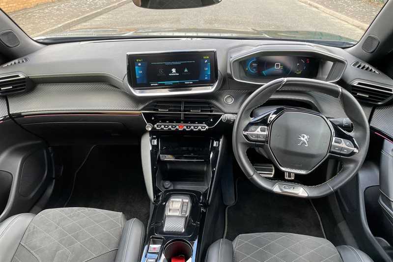 Peugeot e-2008 50Kwh Gt Suv 7Kw Charger 136 NU23PBZ Black #5